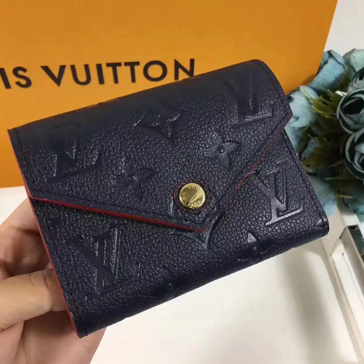First bags ru reviews wallet Vuitton Victorine Louis 0604